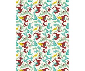 Décopatch FDA736O - 1 pochette da 20 fogli 30x40 cm Dinosauri