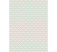 Décopatch FDA822C - Conf. 20 Fogli Texture 30x40cm, Love (cigni) Oro