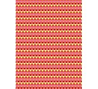 Décopatch FDA882C - 1 pochette da 20 fogli di carta - Motivi stampati, uova FLUO - 30x40 cm