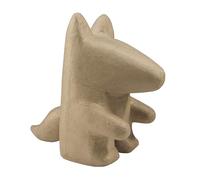 Décopatch Lupo Che Ulula alla Progettazione Piccolo, Beige