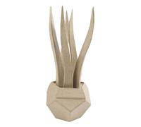 Decopatch- Oggetto da Decorare in cartapesta, Colore Kraft Naturale, HD048C