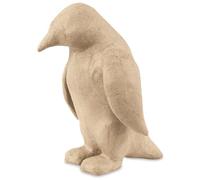 Decopatch SA116O - 1 supporto in cartapesta marrone 14x14x20 cm, Pinguino