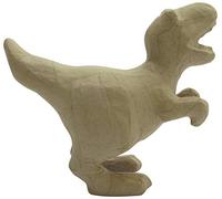 Decopatch SA215C - 1 supporto in cartapesta marrone 18x9x16 cm, Tirannosauro