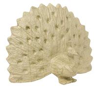 Decopatch SAB103O - Supporto in cartapesta Marrone 12,5X24X19 cm, pavone
