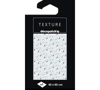 Décopatch TD804C, confezione da 1 foglio di carta Texturizzata, 40x60 cm