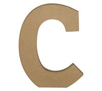 Décopatch-Un Supporto in Carta Marrone masticata 15 x 2,5 x 20 cm, Lettera maiuscola, Colore C, 16x2,5x20cm, AC854C