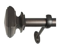 Decopolitan 27933-36CO - Set di aste per Tende quadrate, da 91 a 183 cm, Rame tostato