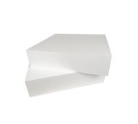 DecoPorex - Blocchi in polistirolo espanso da 40 x 40 x 10 cm per lavori di artigianato scolastico (2 unità)