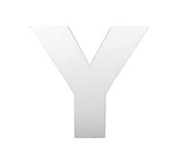 Decoporex - Lettera y 40 cm di altezza e 5 cm di spessore per eventi, compleanni, matrimoni, celebrazioni