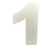 DecoPorex - Numeri 40 cm altezza polistirolo espanso per decorazione di eventi, festeggi, anniversario e compleanni (1)