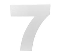 DecoPorex - Numero 7 di 40 cm di altezza, 5 cm di spessore in polistirene espanso per decorazione di eventi, celebrazione, anniversario e compleanno