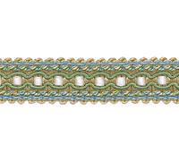 DÉCOPRO 1" Collezione Imperiale Bordo Gimp, Verde Primavera [27 Iarde]