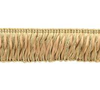 DecoPro Caramel Beige Nastro Satin Con Nappa A Fiocco 2" 27 Yards