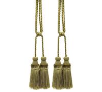Décopro Doppio Nappa Fermatende, Colore #C4 - Oro Antico [ Set Di 2