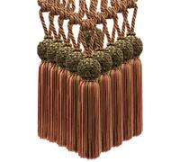 Décopro Nappa Fermatende, Colore #RJ06 - Rustico Misto Rosso [ Set Di 10]