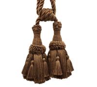 Decopro Nappa Fermatende,Stile # TBEMP62,Colore#E29 - Espresso Brown [ Set Di 2]