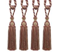 Décopro Nappa Fermatende,Stile #TBIC1,Colore #4466 - Mirtillo Rosso [ Set Di 4]