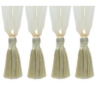 Décopro Nappa Fermatende, Stile #TBORGNZ4, Colore #3 - Bianco Avorio [ Set Di 4]