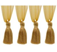 Décopro Nappa Fermatende,Stile #TBORGNZ4,Colore #4975 - Rustico Oro [ Set Di 4]