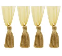 Décopro Nappa Fermatende, Stile # TBORGNZ4,Colore#VNT4 - Senape Oro [ Set Di 4]