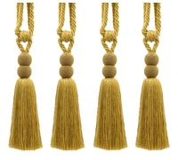 Décopro Nappa Fermatende, Stile # TBV9,Colore#VNT4 - Senape Oro [ Set Di 4]