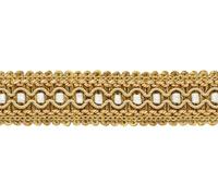 DÉCOPRO Nastro Decorativo Gimp Braid Imperiale, Medley Oro [27 Yarde]