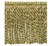 DÉCOPRO Nastro Frangia Bullion 6" Colore# N18 - Oro Beige [5 Yarde]