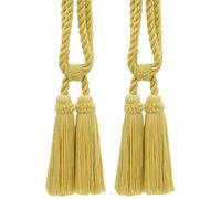 DÉCOPRO Set Di 2 Fermatende A Nappa Doppia, Colore# P94 - Biondo Oro