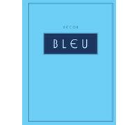 Décor Bleu: French Style Aesthetic Coffee Table Book | Blue Decor | Home Styling & Interior Decorating | Guestbook / Journal