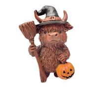 Decor Di Giardino Di 'Highland - Statue Di Figurine Di | Scultura Da Collezione Di Halloween Festiva Per Uso Interno E Esterno | Per Desktop, Vassoio A Più Livelli, Cortile, F