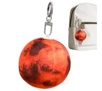 Décor du système Solaire - Ciondolo sospeso morbido e imbottito, 7,5 cm, ornamenti planetari in peluche, per borsetta, portamonete gioielli, portafoglio, zaino, donne, uomini e ragazze