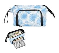 decor gift Astuccio blu vaniglia tie-dye grande capacità per bambini astuccio con slot per adolescenti college estuche para lapiceros