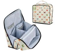 decor gift Beauty case con divisori con granchi eremiti bambino animale progettato