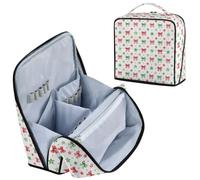 decor gift Beauty case con divisori Cute Soft Girl Bow Preppy Progettato