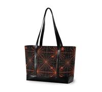 decor gift borsa del computer di modo con la chiusura lampo diamante verde a scacchi per la palestra di viaggio vacanza con tablet, Carino Cuore Ragnatela Gotico