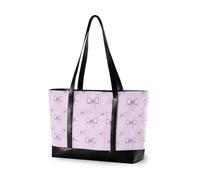 decor gift borsa del computer di modo con la chiusura lampo diamante verde a scacchi per la palestra di viaggio vacanza con tablet, Coquette Estetica Fiocchi Rosa