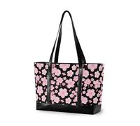 decor gift borsa portatile di on cerniera Rosa giapponese Zephyr Cherry Blossoms per yoga con pranzo, Rosa Giapponese Zephyr Fiori Di Ciliegio