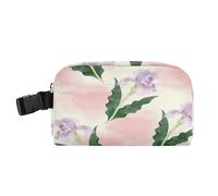 decor gift Borsa termica resistente all'acqua isolata Lunch Box per gli uomini mantiene il cibo caldo morbido Liner borse per il pranzo per lavoro ufficio inchiostro rosa modello viola Lris