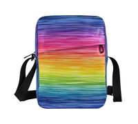 decor gift borse messenger per le donne Matte Tie-dyes Rainbow Casual Borsa Tracolla Regolabile per sport all'aria aperta sport all'aria aperta bolso cruzado para hombre
