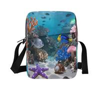 decor gift borse messenger Sottomarino Colorato Pesce Stella Immagine Piccole Borse A Tracolla Per Le Donne Cinghia Regolabile per business business bolsos para hombre