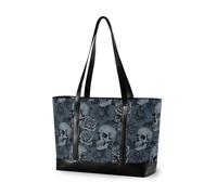 decor gift borse moderne per le donne con cerniera Tropical Pink Flamingo Hawaii Estate per la mamma con pannolino, Teschio e Rose Goth Girl