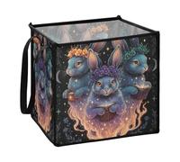 decor gift Cestini pieghevoli in feltro per mensole per unità cubby Tre fantasmi eterei Coniglietti Stile Gotico L