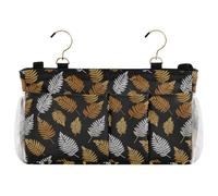 decor gift Cesto portaoggetti da appendere al comodino, color argento, felce, albicocca, celeste, nero, borsa da tasca per dormitorio, a castello, soppalco, letto d'ospedale organizadores para cama