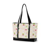 decor gift Custodie per computer portatili con cerniera Conigli a righe e ossa per infermieri con pannolino, Carino Conigli Conigli Ragazza
