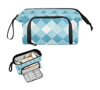 decor gift Diamonding A Scacchi Modello Matita Sacchetti di Grande Capacità Preppy Forniture scolastiche con Cerniera per Studente College Forniture scolastiche estuche para lapiz