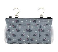 decor gift Organizer da appendere al comodino con tasche per letti a castello e ospedali, dormitorio, sponde per letti a castello, letti d'ospedale