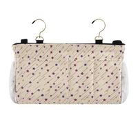 decor gift Organizer da comodino Caddy Oliver Jeffers Style Stars Viola Strisce Sedia a Dondolo Borsa di Immagazzinaggio per Libri Telefoni Cellulari Chiavi Bottiglia d'acqua accesorio para literas