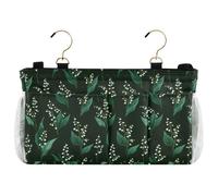 decor gift Organizer portaoggetti da comodino Oliver Jeffers Finlandia Lily Of The Valley Olive Bed Organizer Hanging Pocket Bag per letto a castello Ospedale Letti Dormitorio Camere Letto Rails