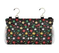 decor gift Portaoggetti da comodino a forma di stelle di Natale da appendere al comodino per telecomandi telefono, dormitorio universitario, campeggio, sponde per letto per bambini accessori per