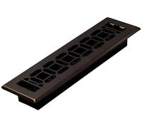 Decor Grates NGH212-RB Registro del Pavimento, Bronzo Rubato, 2 x 12